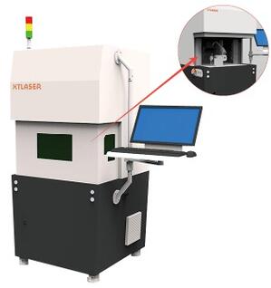enclosed-type-fiber-laser-marking-machine