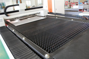 fiber laser cutting machine bed
