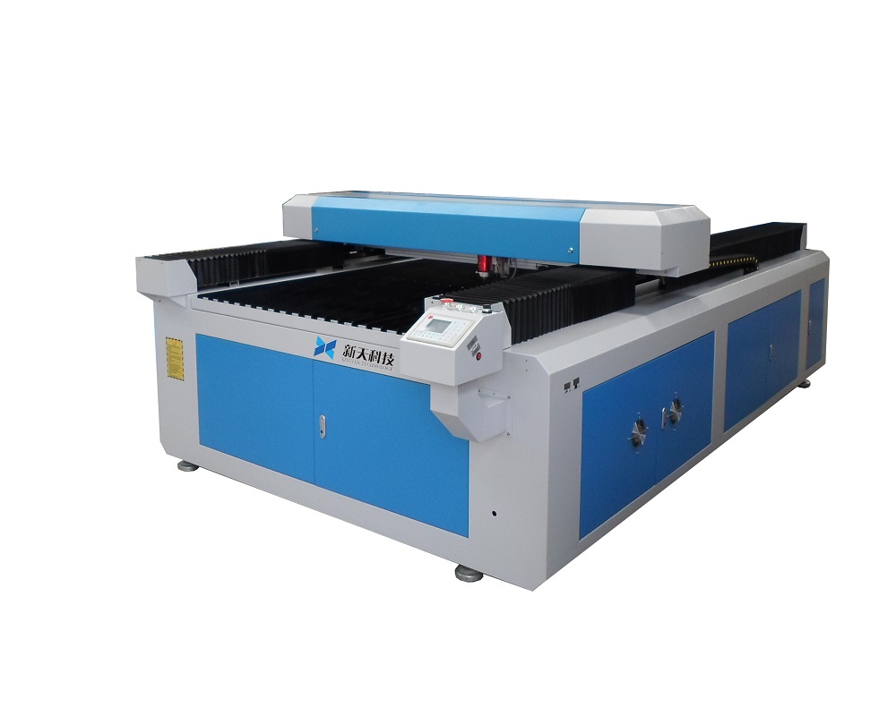 CO2 laser engraving machine introduce power platform acrylic and leather