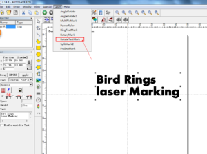 Bird Rings Laser Marking
