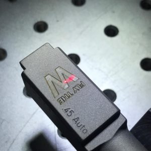 laser engraving on firearms