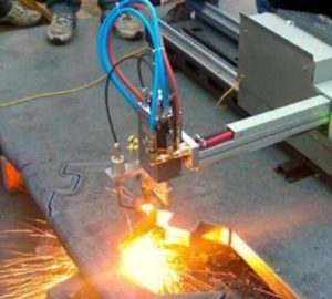 Fiber laser cutting machine flame plasma cutting