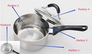pot kitchen fiber laser marking machine