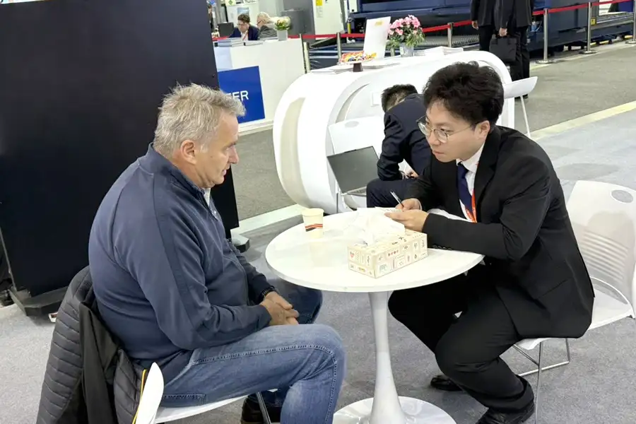 XTLaser Booth Highlights and Customer Reactions at Blechexpo 2025