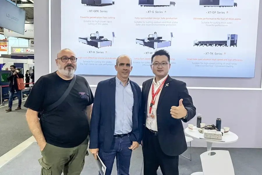 XTLaser Booth Highlights and Customer Reactions at Blechexpo 2025